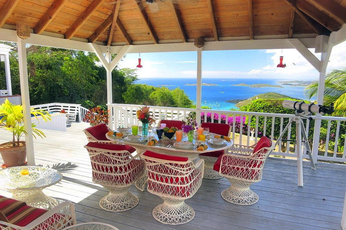 Amazing views and sunsets from the living and dining gazebo